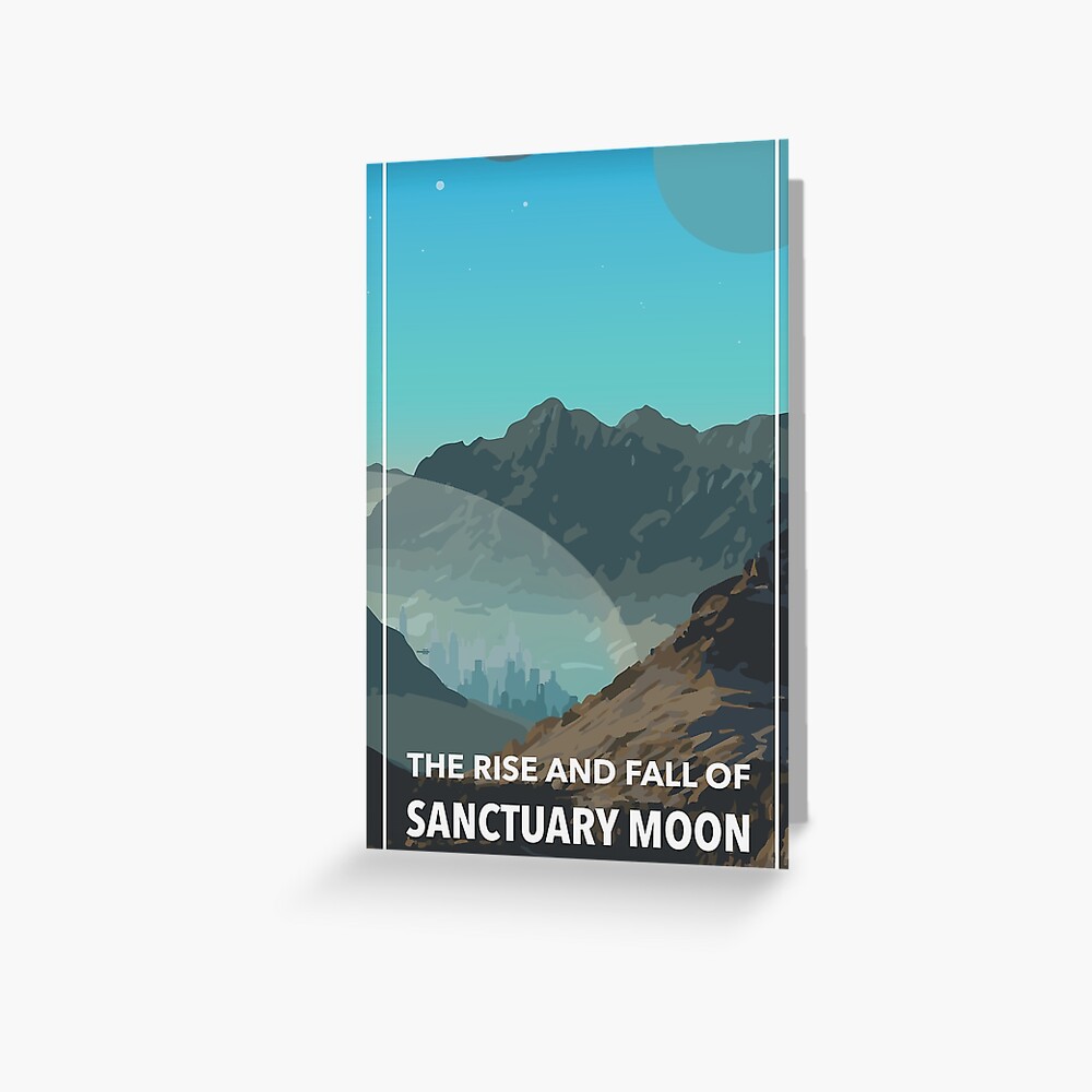 The Rise and Fall of Sanctuary Moon Art Print