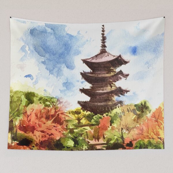 Item preview, Kyoto Japanese Garden and Temple designed and sold by TheJoeyStudio.
