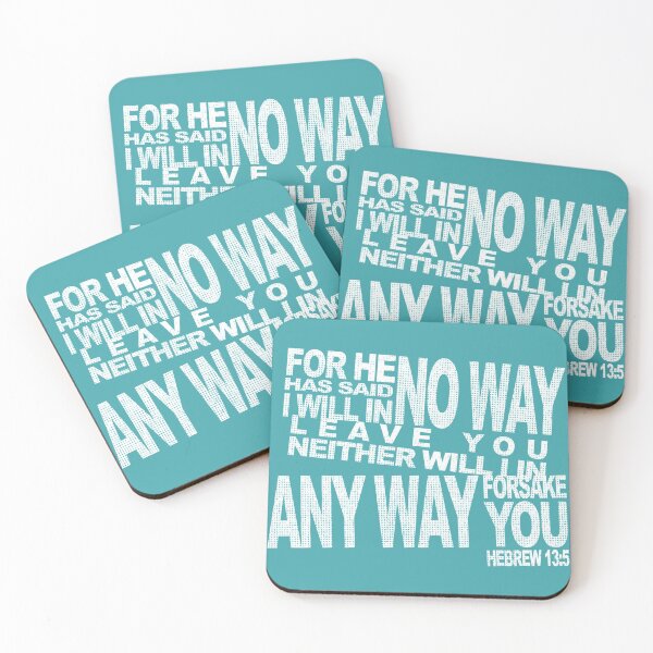 Item preview, Hebrews 13:5 | Protection Bible Verse designed and sold by Feather-Apparel.