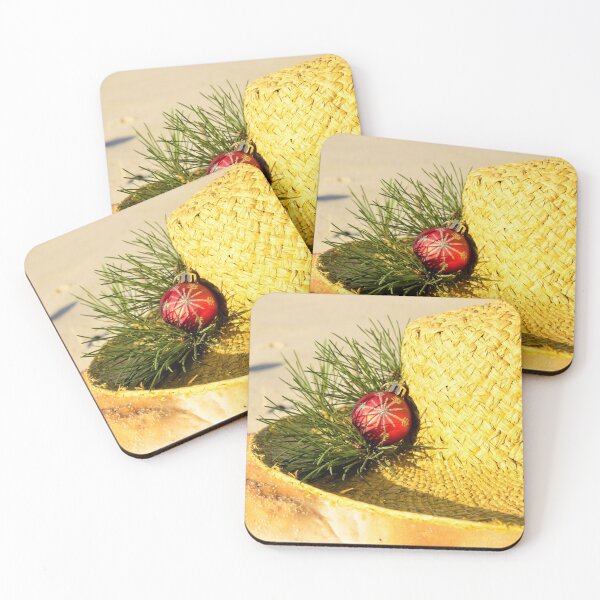 Item preview, Lime Straw Hat, Christmas at the Beach designed and sold by SpiritGifts.