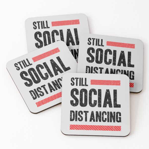 Item preview, Still Social Distancing designed and sold by Dewirumbaina.