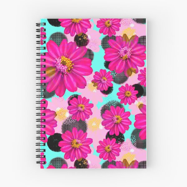 Aperçu de l'œuvre Néon Pastel Zinnias créée et vendue par RC-aRtY.