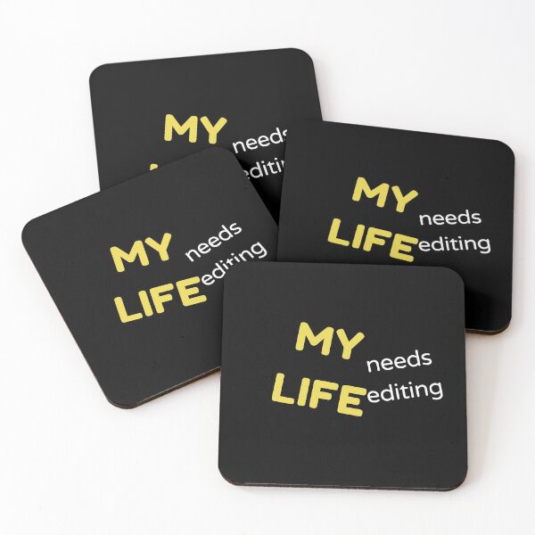 Item preview, my life needs editing designed and sold by maichix.