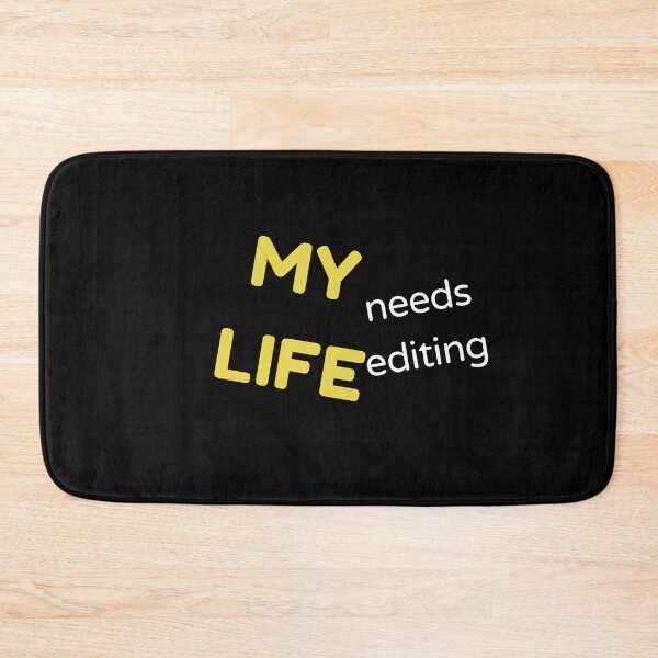 Item preview, my life needs editing designed and sold by maichix.