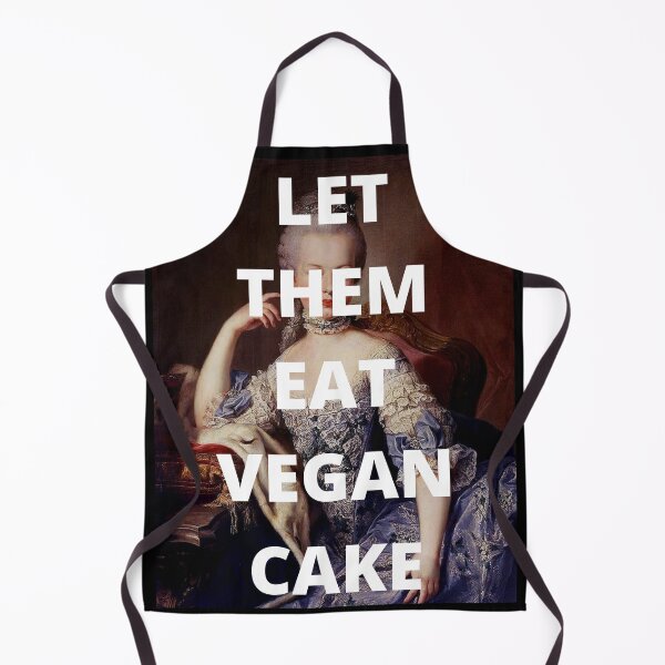 Item preview, LET THEM EAT VEGAN CAKE Marie Antoinette Funny Quote designed and sold by a-little-ink.