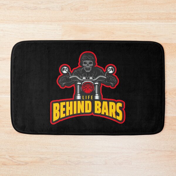 Item preview, Biker life behind bars designed and sold by plzLOOK.