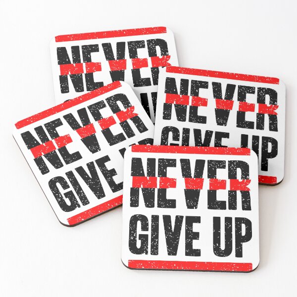Item preview, Never Give Up designed and sold by Dewirumbaina.