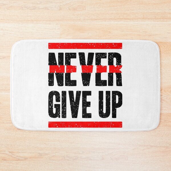 Item preview, Never Give Up designed and sold by Dewirumbaina.