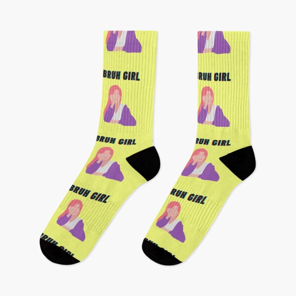 Item preview, Bruh Girl In Yellow designed and sold by LuckyKermit.