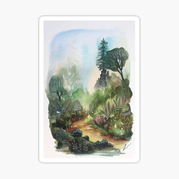 Enchanted woods 7 Sticker