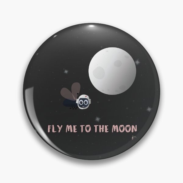Item preview, Fly Me to the Moon designed and sold by uncutcreations.