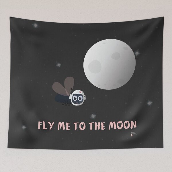 Item preview, Fly Me to the Moon designed and sold by uncutcreations.