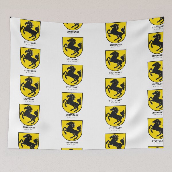 Item preview, Stuttgart city arms with coordinates designed and sold by hala2011.