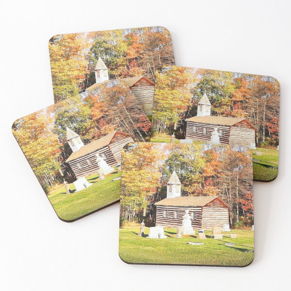 Item preview, Fall at St. Severin's Old Log Church designed and sold by Grassflat.
