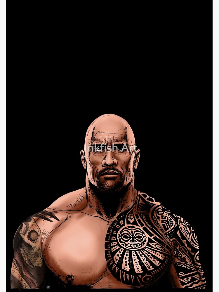 Dwayne Johnson Tattoo Photographic Paper  Personalities posters in India   Buy art film design movie music nature and educational  paintingswallpapers at Flipkartcom