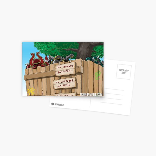 Evil Tree Fort Postcard