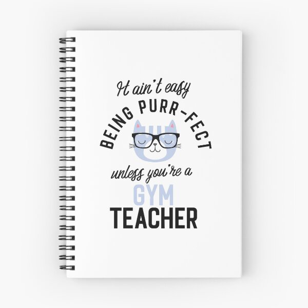 Item preview, Gym Teacher Cat Gifts for Cat Lovers - It ain't easy being Purr Fect designed and sold by betternotes.