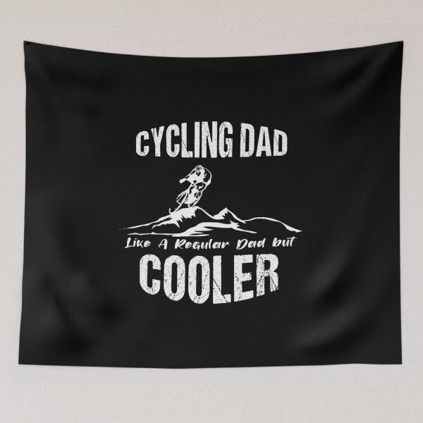 Item preview, Cycling Dad Like A Regular Dad But Cooler Cool Dad Biking Graphic Design designed and sold by Artysneak.