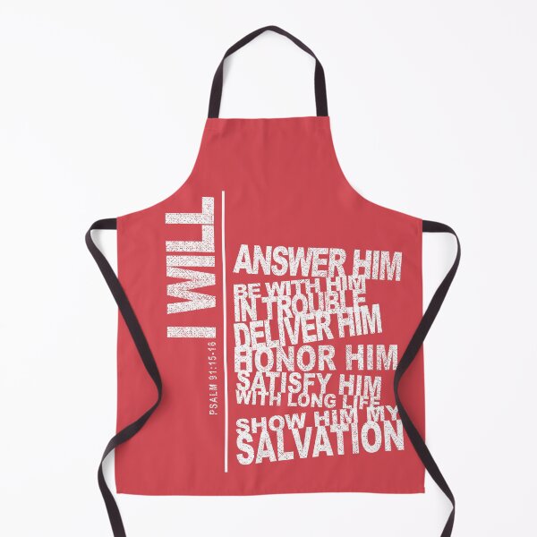 Item preview, Psalm 91:15 | Protection Bible Verse designed and sold by Feather-Apparel.
