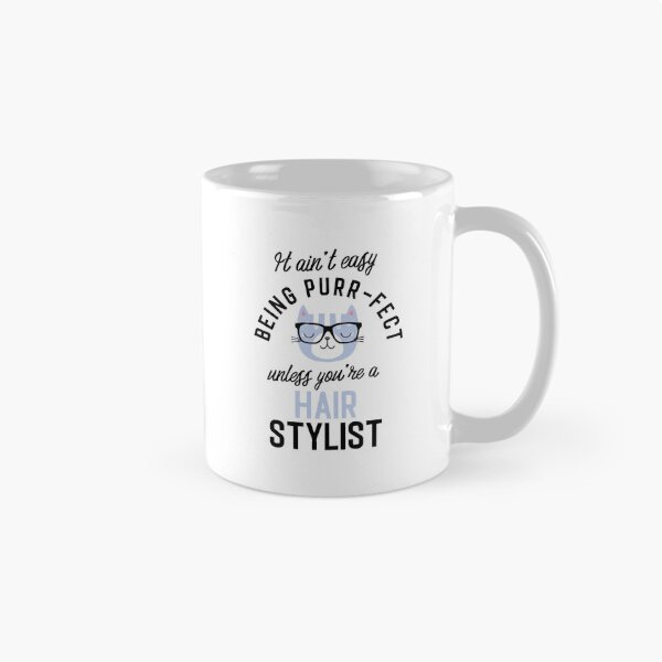 Artikelvorschau, Hair Stylist Cat Gifts for Cat Lovers - It ain't easy being Purr Fect entworfen und verkauft von betternotes.