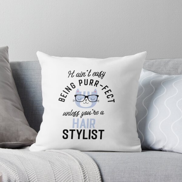 Artikelvorschau, Hair Stylist Cat Gifts for Cat Lovers - It ain't easy being Purr Fect entworfen und verkauft von betternotes.