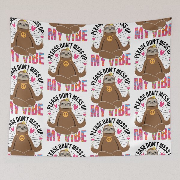 Item preview, Please Don't Mess Up My Vibe Good Feelings designed and sold by GravitiTees.