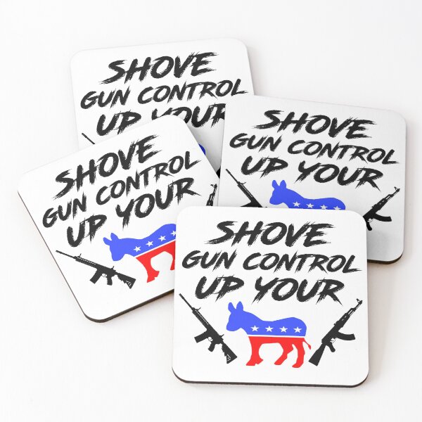 Item preview, Shove Gun Control Up Your (Black Graphics) designed and sold by BattleMtnArmory.