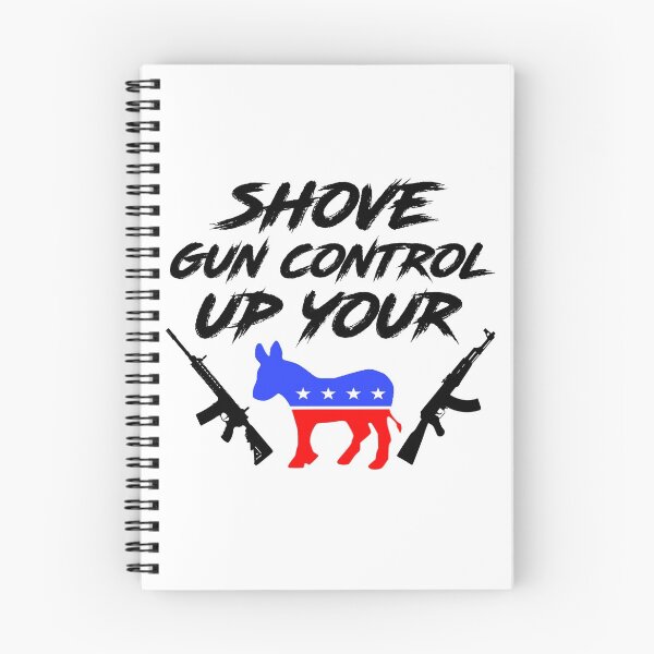 Item preview, Shove Gun Control Up Your (Black Graphics) designed and sold by BattleMtnArmory.