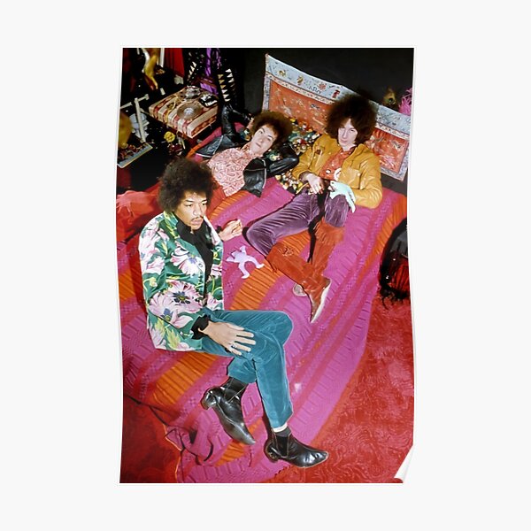 JimiHendrix And Friend Poster