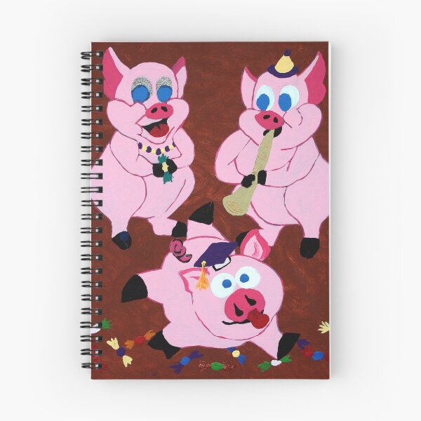 Item preview, Karneval Pigs designed and sold by BirgitOehmig.