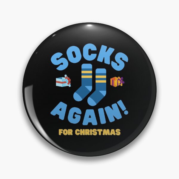 Item preview, Socks Again For Christmas, Socks, Sock, Xmas Gift, Christmas, stocking stuffer, funny, stocking filler, xmas, cute, holiday, kids, present, birthday, stocking, christmas presents, stocking fillers, designed and sold by bimmer325.