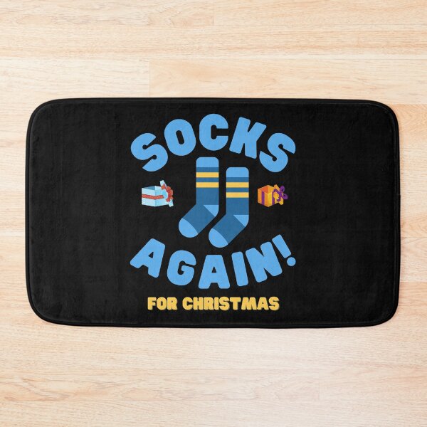 Item preview, Socks Again For Christmas, Socks, Sock, Xmas Gift, Christmas, stocking stuffer, funny, stocking filler, xmas, cute, holiday, kids, present, birthday, stocking, christmas presents, stocking fillers, designed and sold by bimmer325.