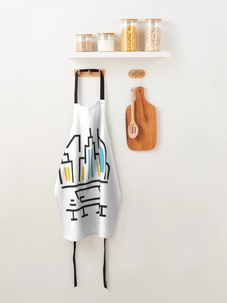 Thumbnail 4 of 6, Apron, Hyperloop designed and sold by rixRIXrix.