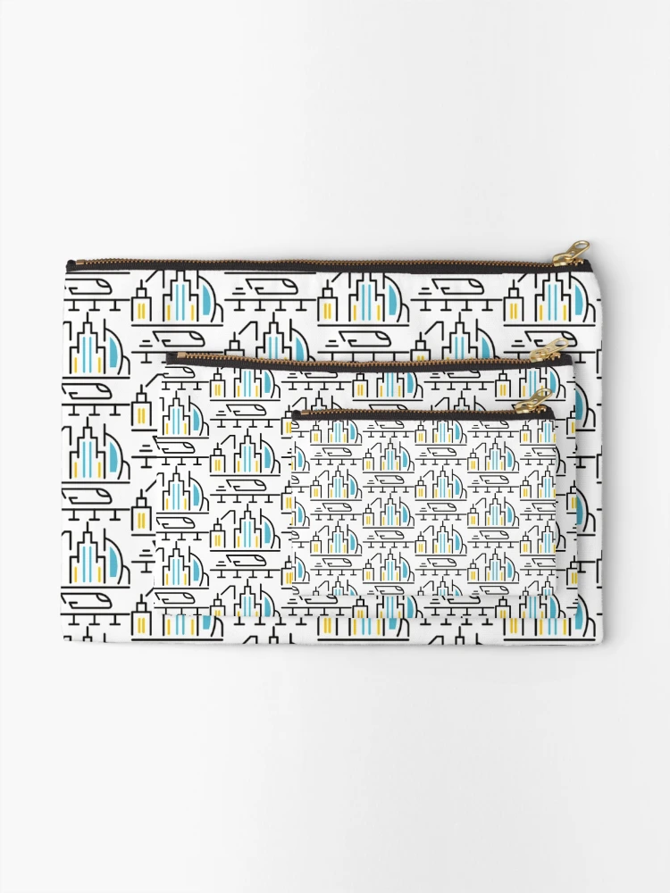 Thumbnail 2 of 4, Zipper Pouch, Hyperloop designed and sold by rixRIXrix.
