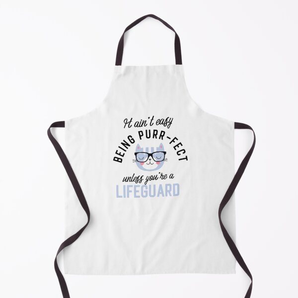 Item preview, Lifeguard Cat Gifts for Cat Lovers - It ain't easy being Purr Fect designed and sold by betternotes.