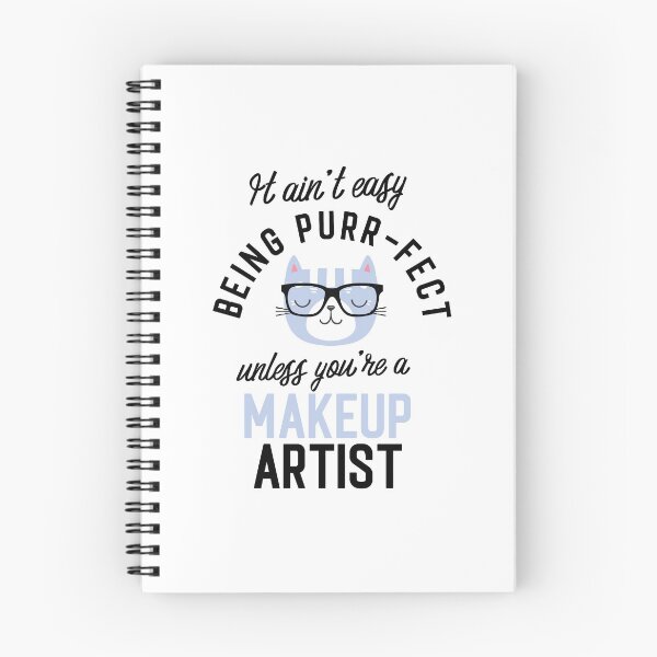Item preview, Makeup Artist Cat Gifts for Cat Lovers - It ain't easy being Purr Fect designed and sold by betternotes.