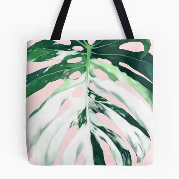 Item preview, Monstera Albo Borsigiana in Pink designed and sold by bignosework.