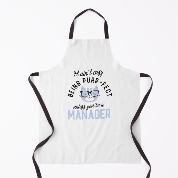 Item preview, Manager Cat Gifts for Cat Lovers - It ain't easy being Purr Fect designed and sold by betternotes.