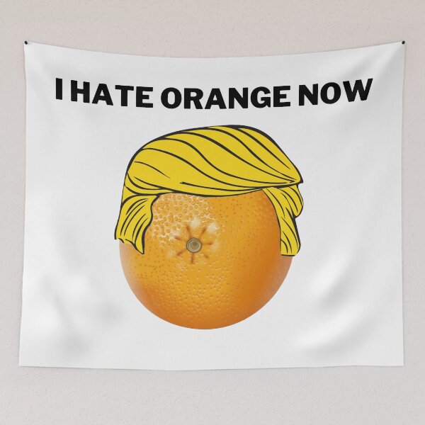 Item preview, I Hate Orange Now Fruit With A Wig designed and sold by LuckyKermit.