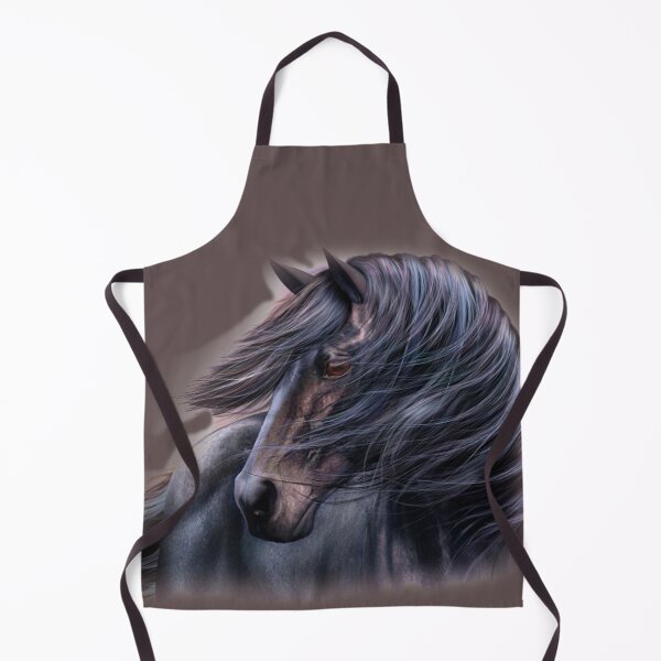 Item preview, The black horse designed and sold by Karine Dupras.