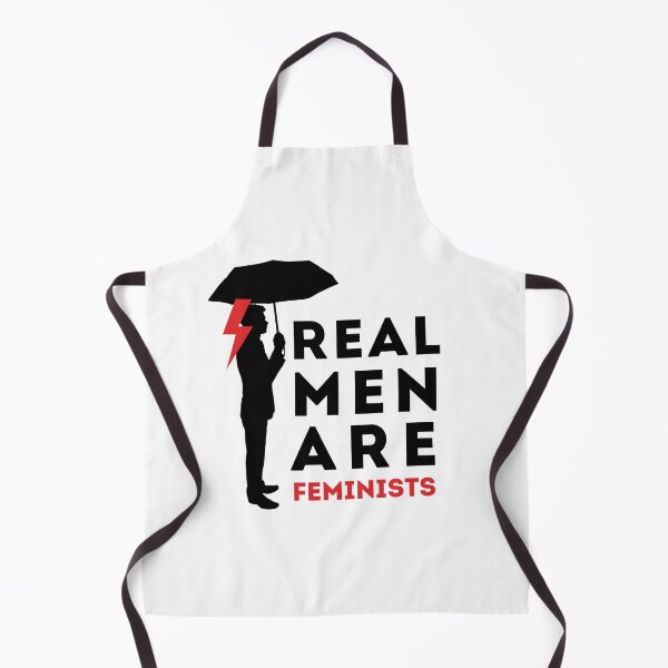 Item preview, Strajk Kobiet - Real Men Are Feminists - black version designed and sold by PinkDuckTees.