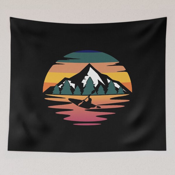 Item preview, My Happy Place - Mountain Kayaking  designed and sold by HeatherPore.