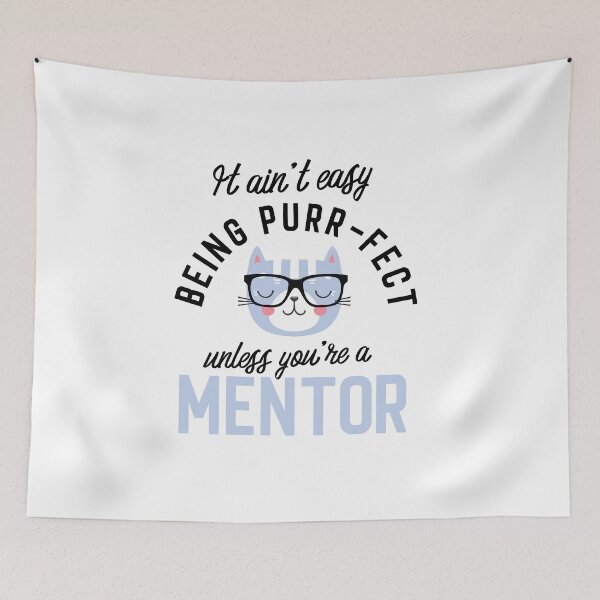Item preview, Mentor Cat Gifts for Cat Lovers - It ain't easy being Purr Fect designed and sold by betternotes.