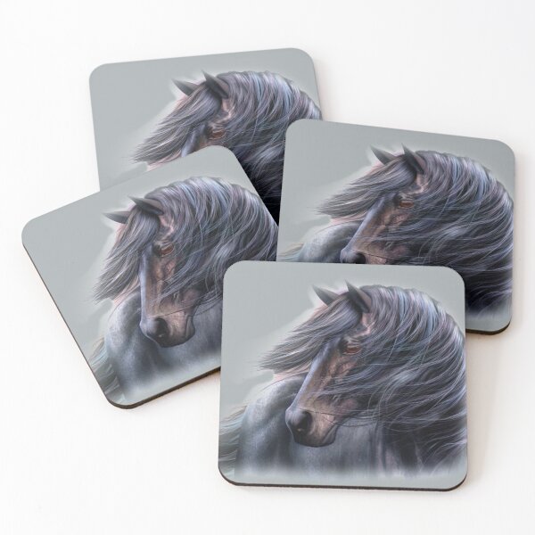 Item preview, The black horse designed and sold by Karine Dupras.