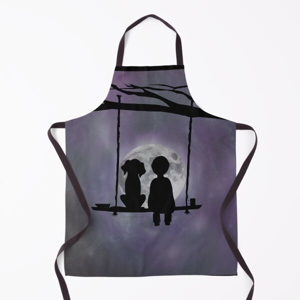Item preview, Solo yo, mi perro, una taza de té y la luna. designed and sold by CarnageC.