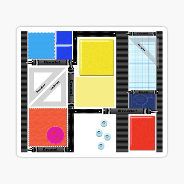 Imagine - Create! Sticker