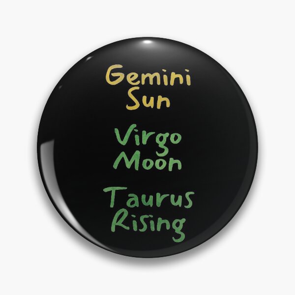 Item preview, Gemini Sun Virgo Moon Taurus Rising Text designed and sold by leomooncreates.