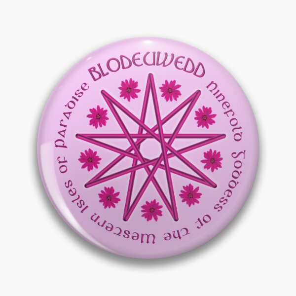 Item preview, Blodeuwedd, Ninefold Goddess designed and sold by Prints4Pagans.