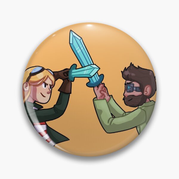 Item preview, Iskall and False PVP designed and sold by littlescrbbler.