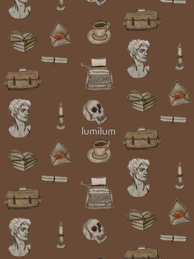 lumilum Dark Academia Things Pin